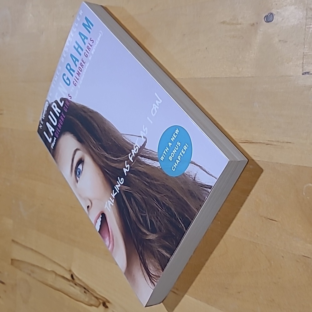 🆕️ Gilmore Girls Lauren Graham 'Talking As Fast As I Can' Paperback Book - Picture 3 of 9